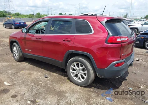 2017 Jeep Cherokee Latitude 4X4 из США, поврежденный, VIN 1C4PJMCS0HW563302
